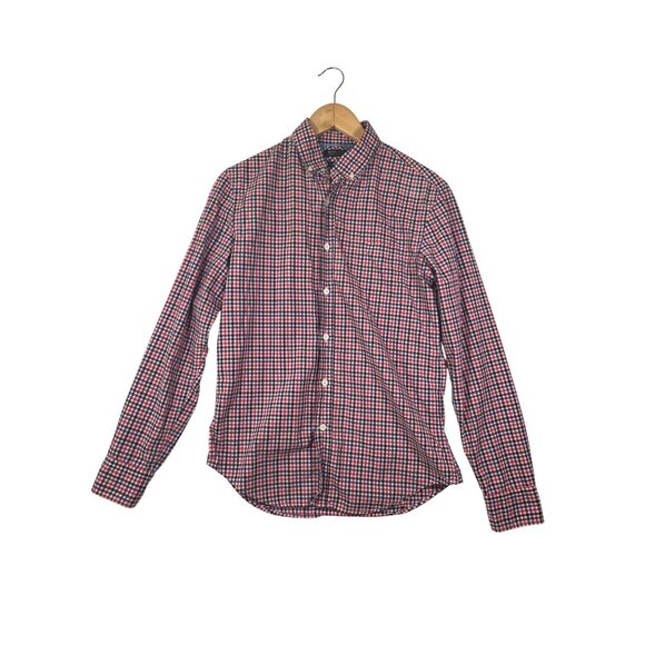 Banana Republic Other - Banana Republic Men's Plaid Grant Fit Long Sleeve Button Down Shirt‎ Size S